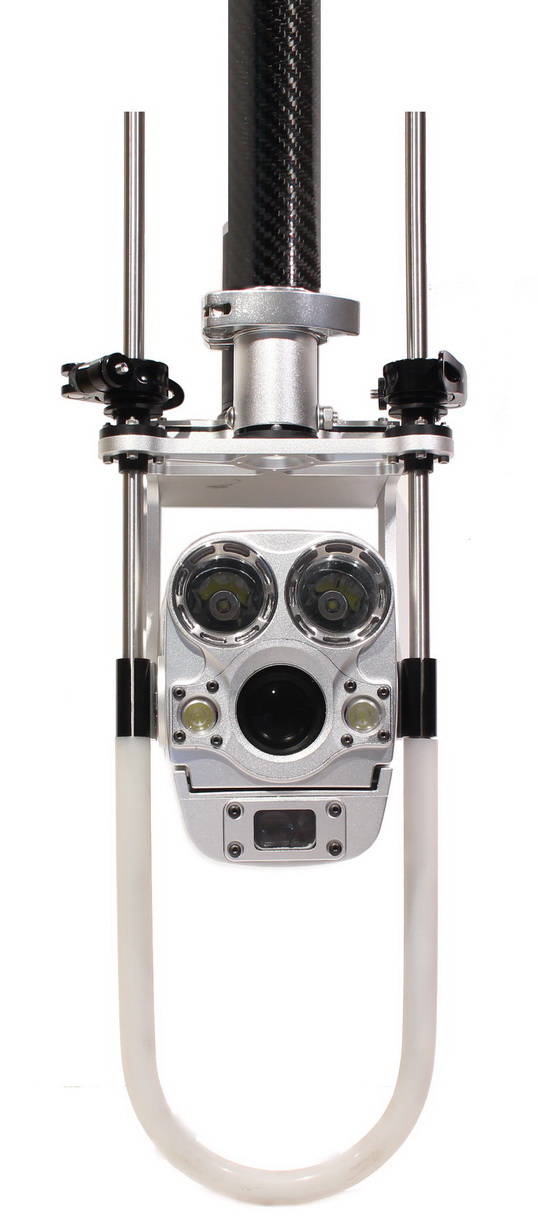 Caméra inspection égouts sur perche télescopique - AGM TEC Caméra  inspection regard perche télescopique